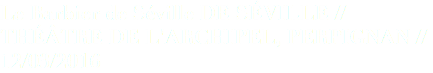 Le Barbier de Séville DE SÉVILLE // THÉÂTRE DE L'ARCHIPEL, PERPIGNAN // 12/03/2016